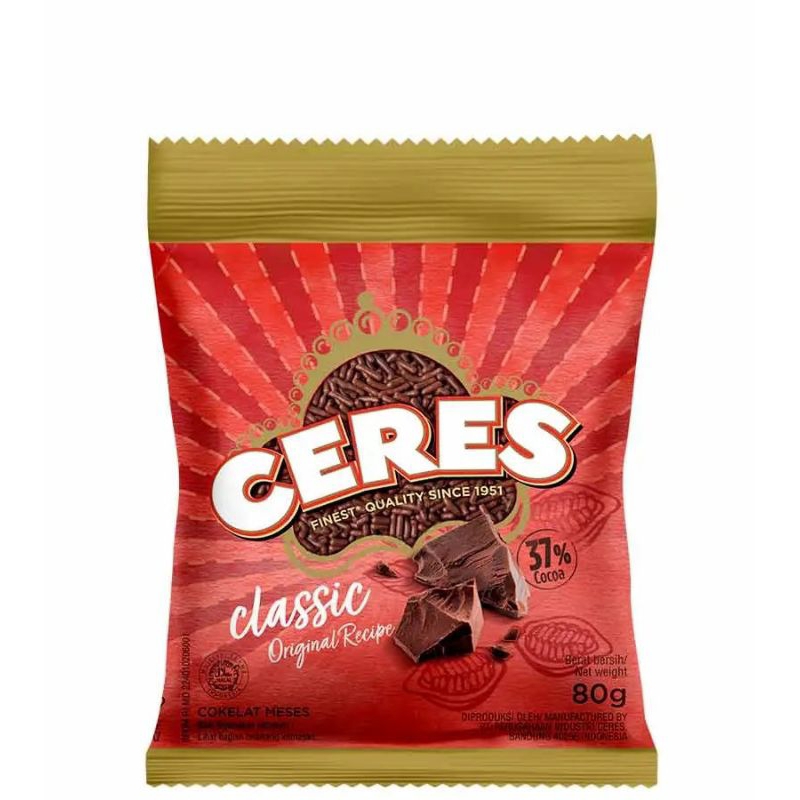 

Ceres Hagelslag Rice Choco Classic 80G