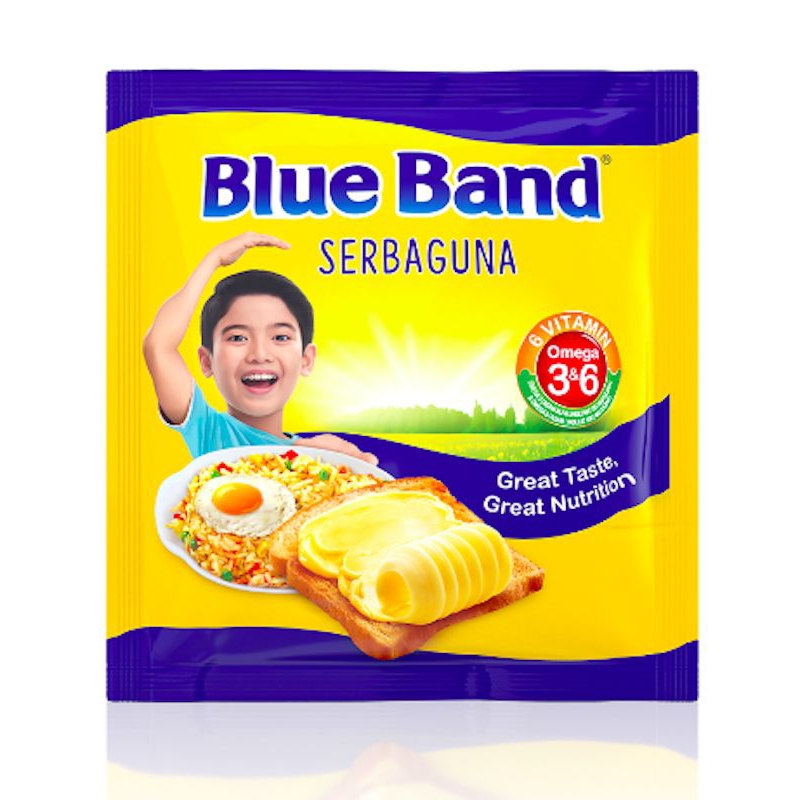 

Blueband sachet 200 gr- Blue Band margarin serbaguna