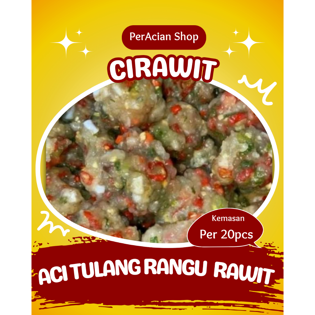 

CIRAWIT - Cirawang Pedas - Kemasan 20 pcs