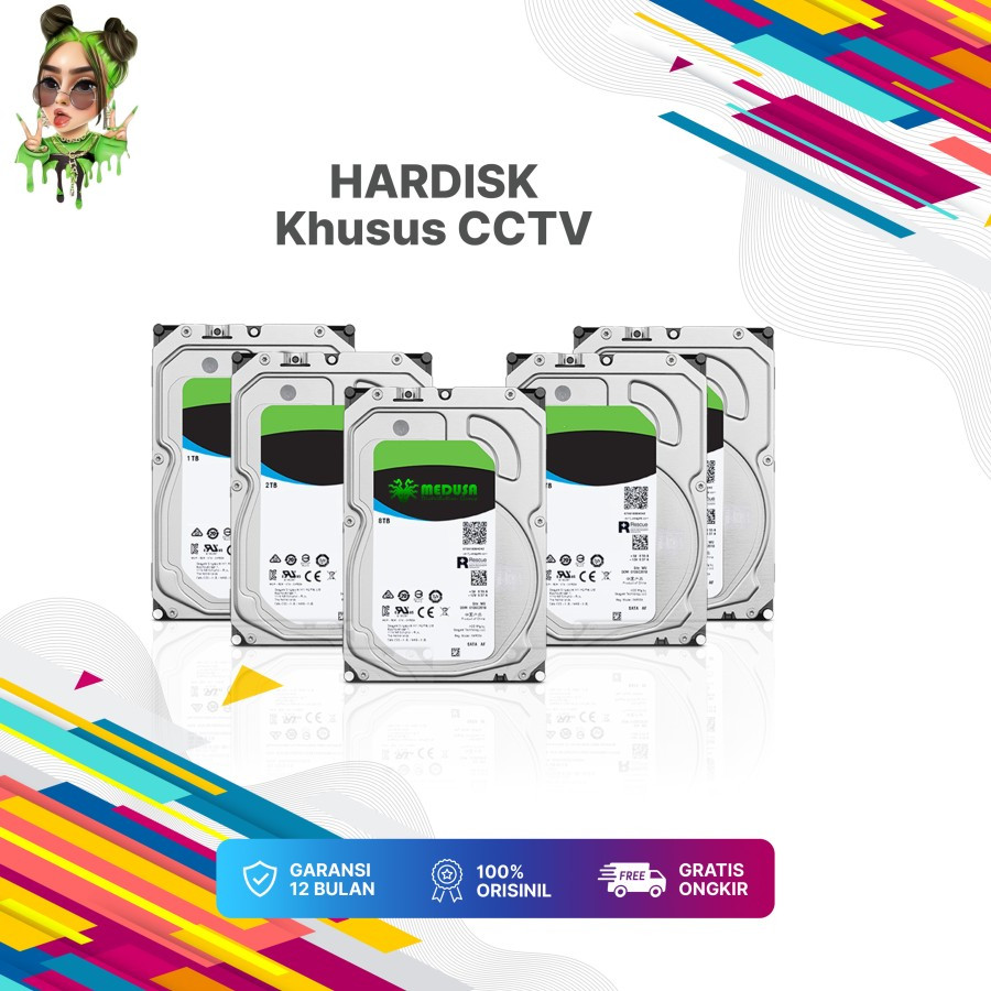 Hardisk Khusus CCTV - 4TB