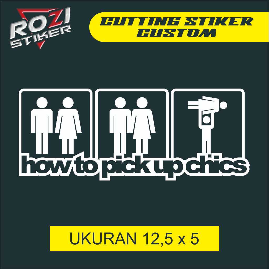 

STIKER CUTTING HOW TO PICK UP CHICS