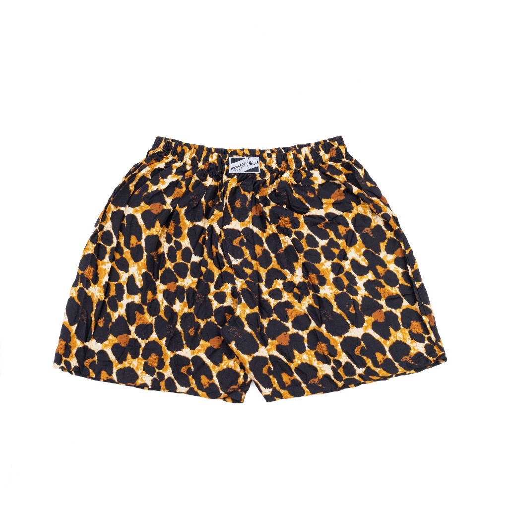 Boxer Zeroheroes LEOPARD Cute Design Celana Pendek Short Pants Unisex Pria Wanita Uniseks Dewasa