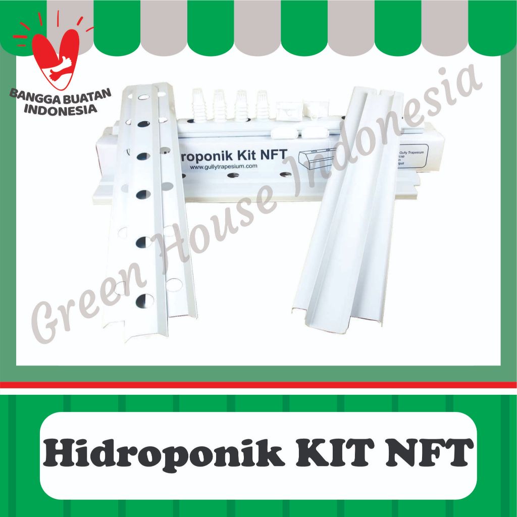Paket Hidroponik KIT NFT - Green House Indonesia