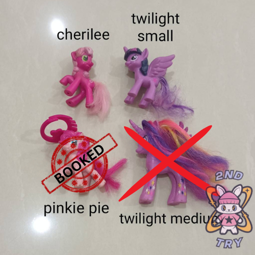 My Little Pony MLP Mainan Anak figure boneka Ori preloved