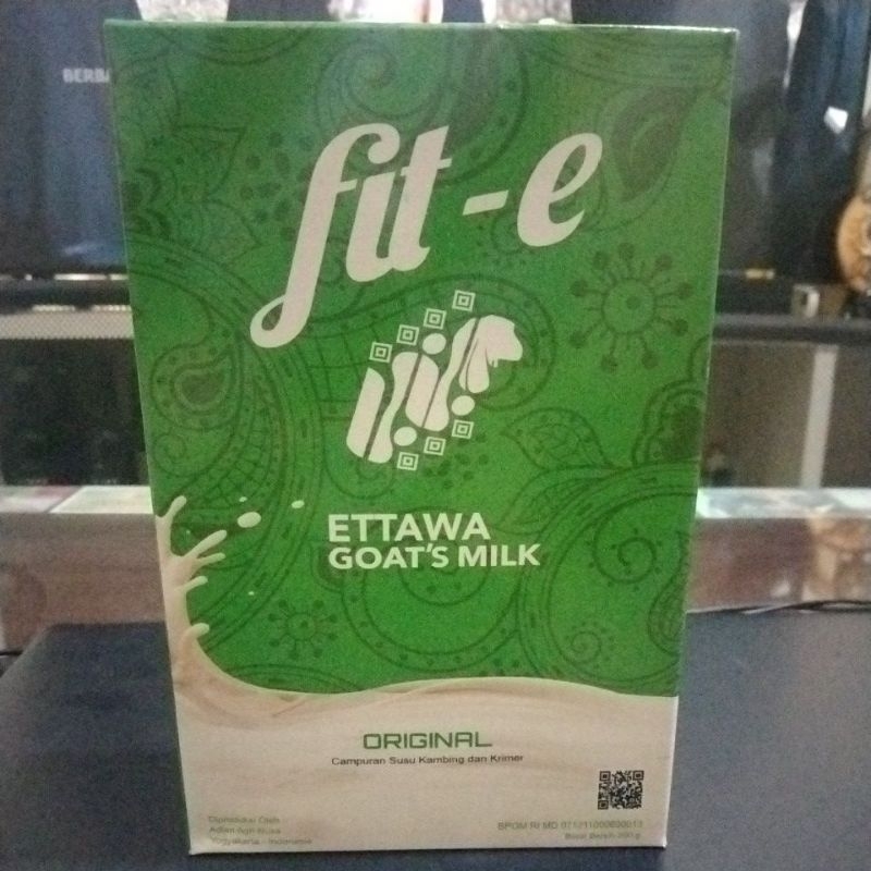 

fit e susu kambing etawa plus kalsium etawana plus jahe 1 box 200gr lebih bagus dari etawalin