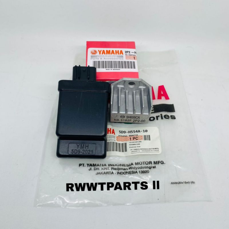 KIPROK REGULATOR+CDI PENGAPIAN YAMAHA VEGA ZR JUPITER Z ROBOT MIO SPORTY SMILE VEGA  ZR OLD NEW 2008