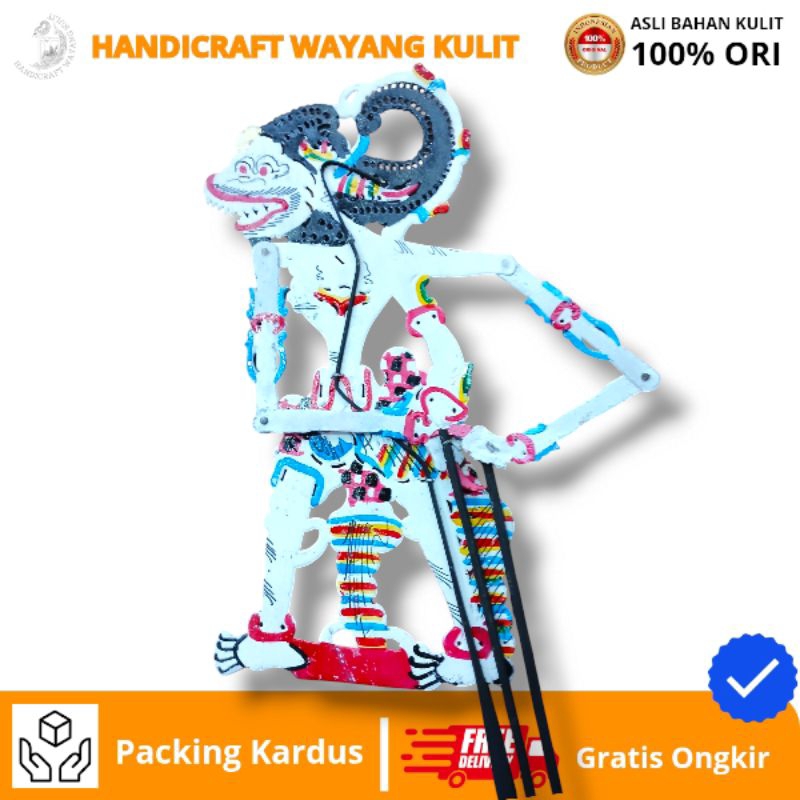 HANDICRAFT WAYANG KULIT | tokoh wayang kulit anoman raja kera anila anggada sugriwa subali para kera