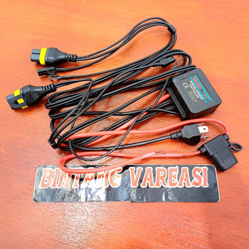 KABEL RELAY SET VAHID H4 UNTUK MOTOR & MOBIL UNTUK HID & BILED