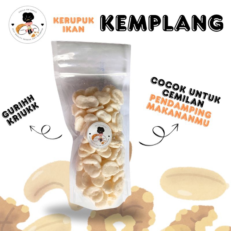 

SNACK CEMILAN KERUPUK IKAN KEMPLANG GURIH