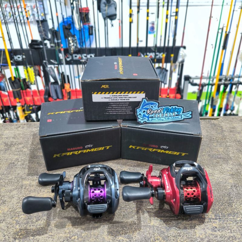 REEL BAITCASTING MAGURO KARAMBIT HANDLE KIRI