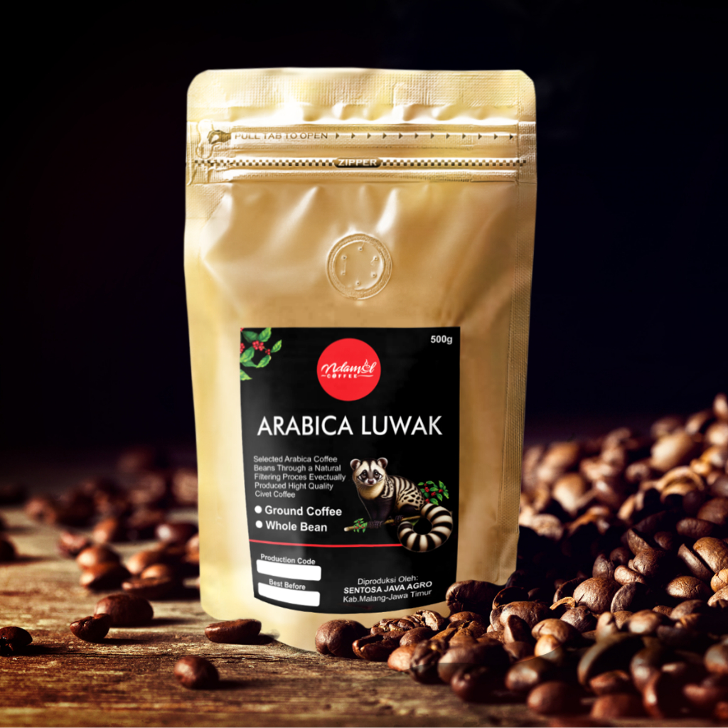 

Biji Kopi Luwak Arabika 500g Whole Bean