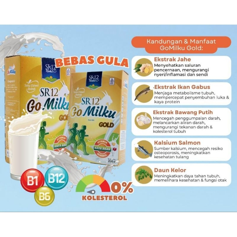

Susu Kambing Gomilku SR12 Gold