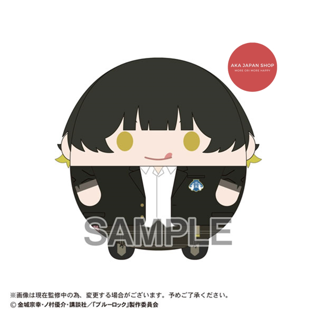 Bluelock Blue Lock The Movie Episode of Nagi Fuwakororin Plushie Mascot Gakuen ver Size M Bachira Me