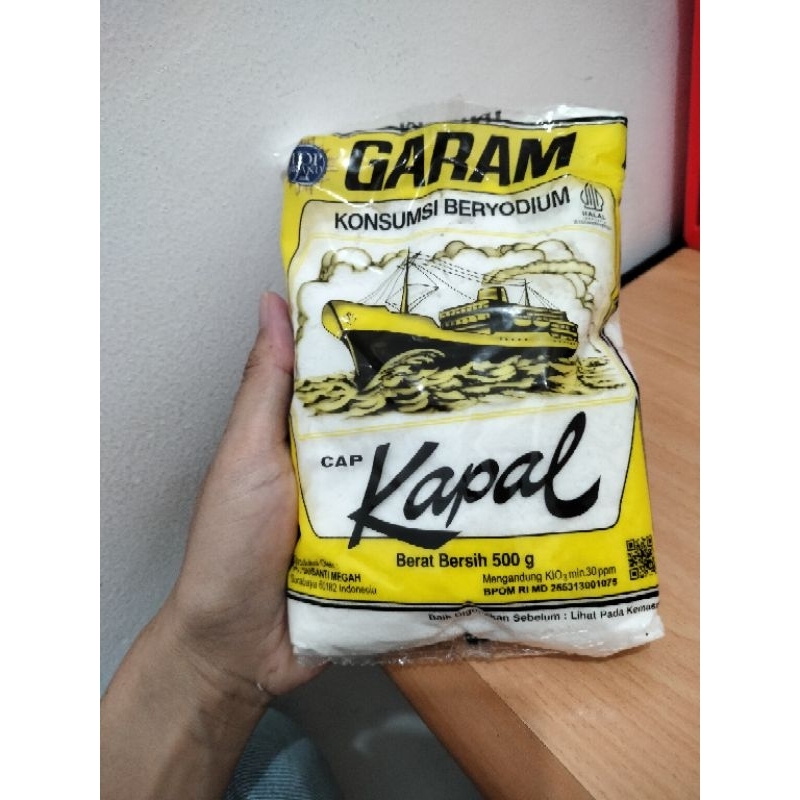 

Garam Kapal Berat Bersih 500g