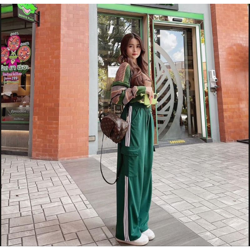 CELANA CARGO KELLY LIST PANT UNISEX KEKINIAN OOTD PREMIUM