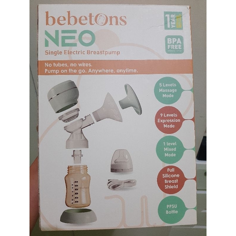 Bebeton Neo Single Electric Breastpump