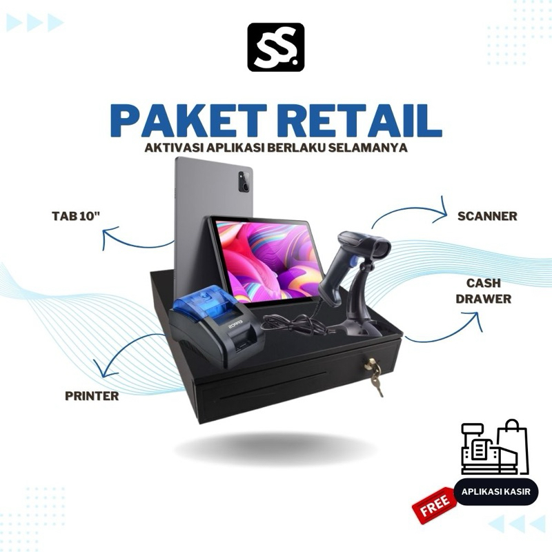 PAKET MESIN KASIR RETAIL | Solusi Mesin Kasir Usaha Retail