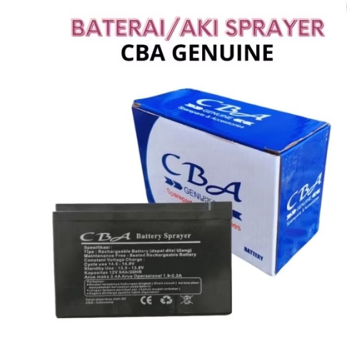 AKI BATERAI SPRAYER ELEKTRIK ORIGINAL CBA