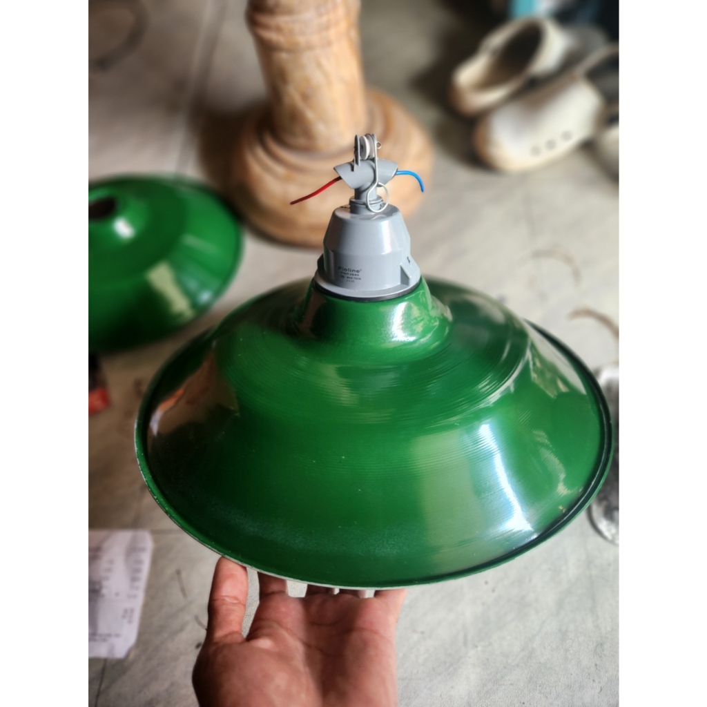 Fitting Lampu Gantung Pioline Original + Kap Lampu Estetik