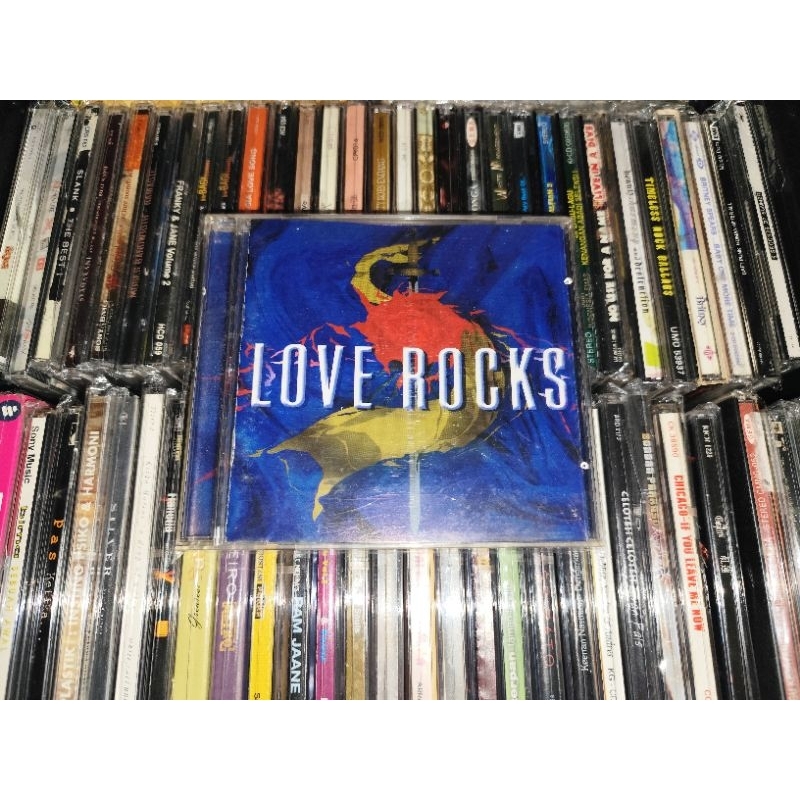 CD Musik Kompilasi Love Rocks Europe, White Lion, Gorky Park, Harem Scarem, La Guns, Nelson, Cindere