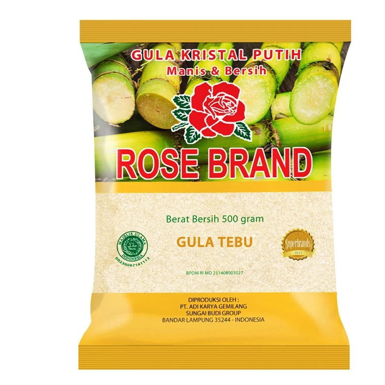 

Rose Brand Gula Tebu Kristal Kuning 1kg