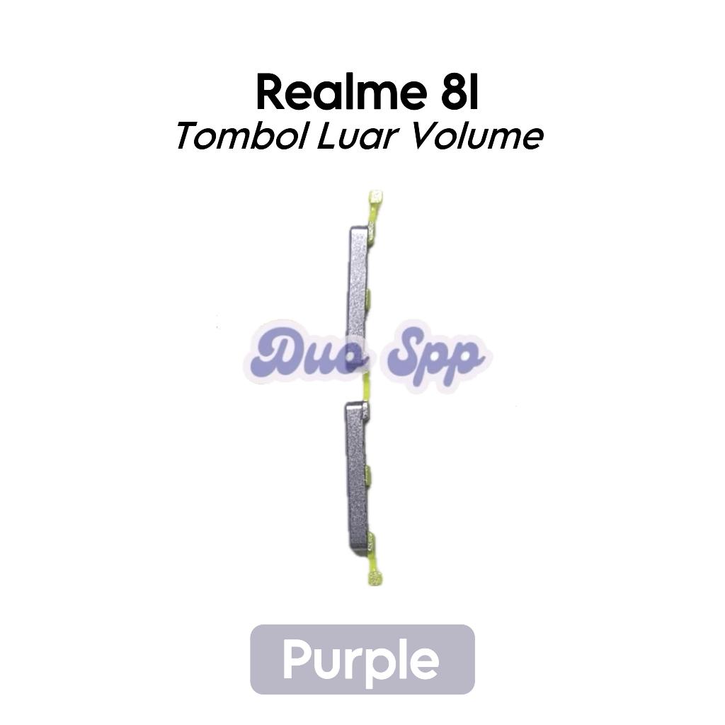 Tombol Luar Volume Realme 8i / RMX3151 - Button