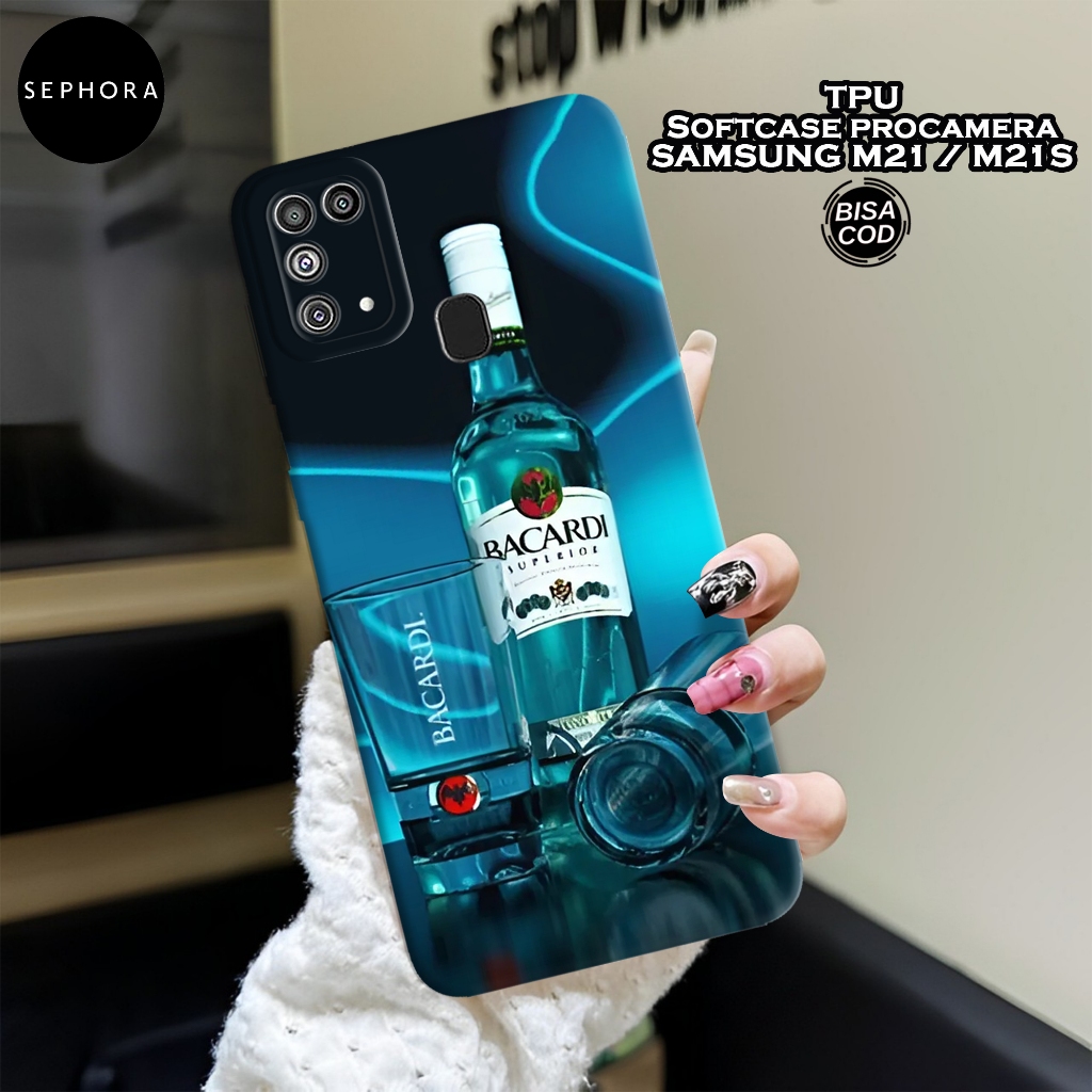 Case Samsung M21 / M21s Terbaru - Fashion Case Minuman - Softcase Samsung M21 / M21s - Case Pro Came