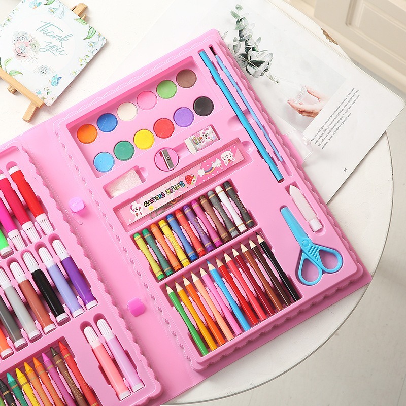 

YUH CRAYON 86 PCS CRAYON ANAK LENGKAP CRAYON MEWARNAI STATIONARY SET / CAT AIR PERLENGKAPAN SEKOLAH