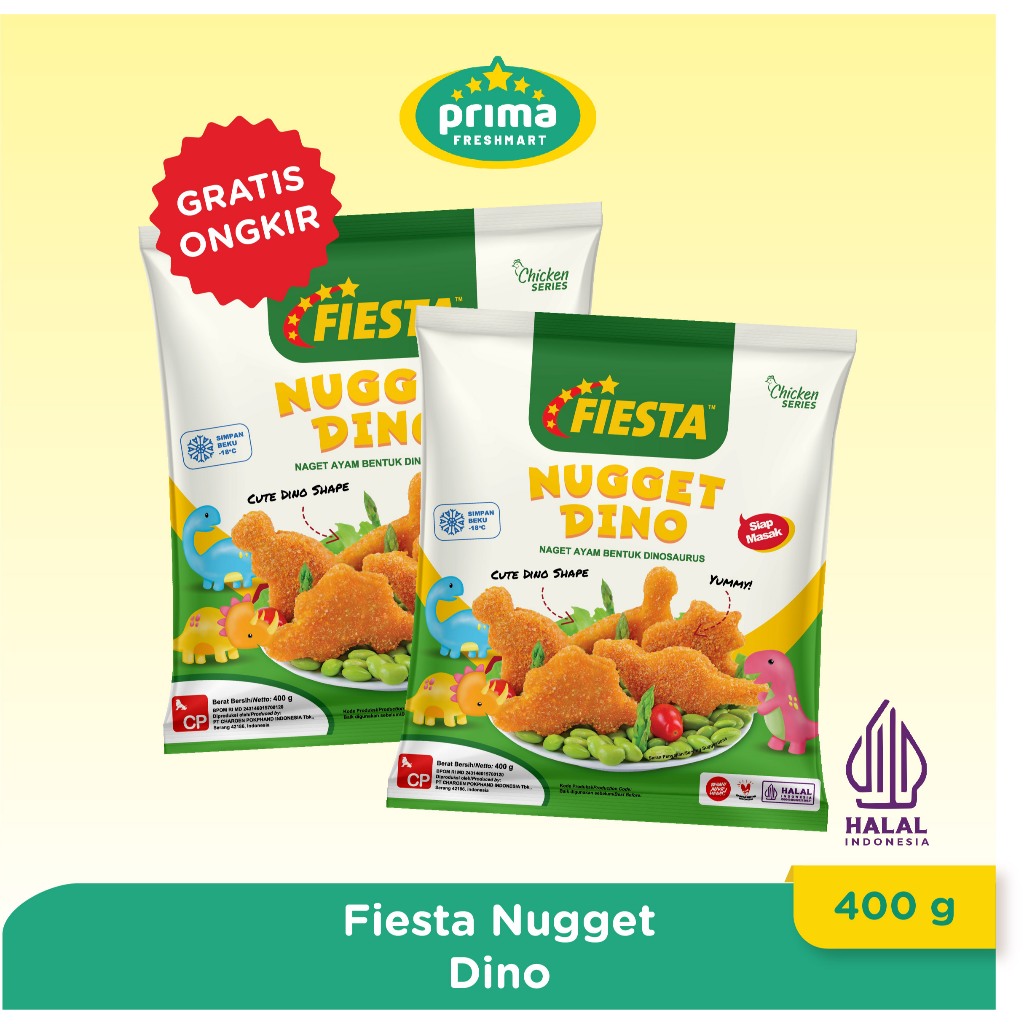 

Fiesta Nugget Dino 400 Gr