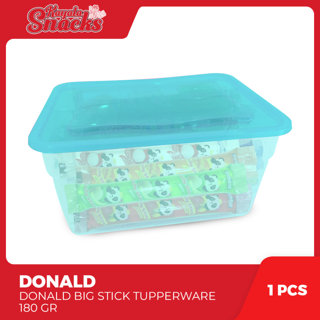 

DONALD Big Stick Tupperware 180 gr - 1 Tpl x 60 Pcs