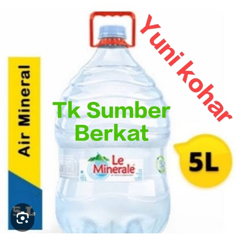 

le mineral galon 5 liter