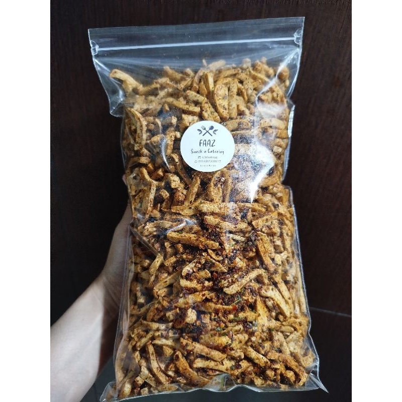 

500 GR Basreng pedas daun jeruk SUPER KRIUK !!