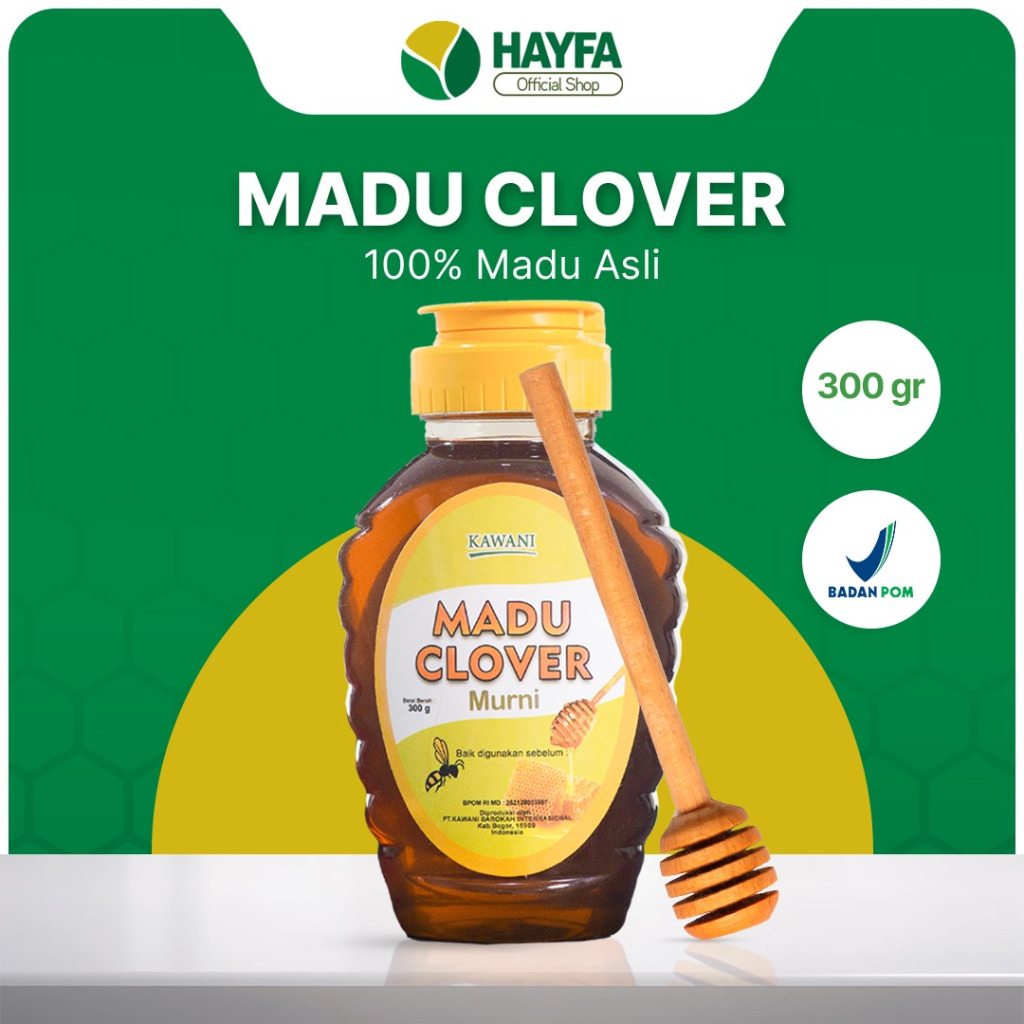 

Madu Clover Asli BPOM Pengganti Gula Berikan Manis Sehat