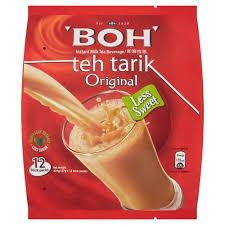 

teh boh kurang manis less sugar tea original isi 12 sachet