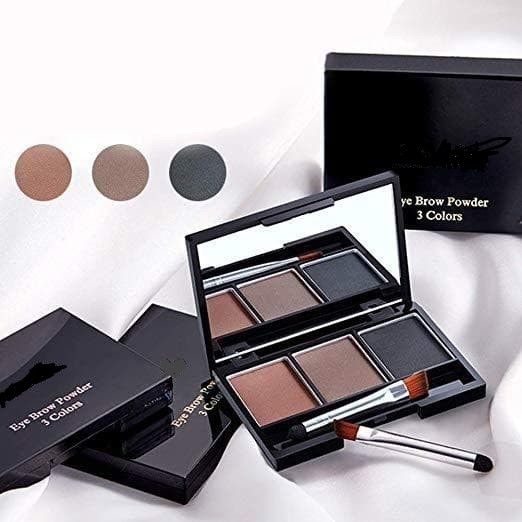 [3 COLOR] EYEBROW POWDER 3IN1 COLOR BEDAK ALIS MULTI FUNGSI