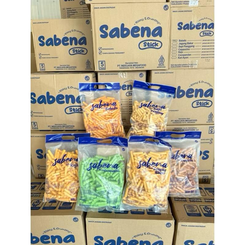 

sabena Snack 390 gram ciki gurih makanan enak cemilan stik SABENA