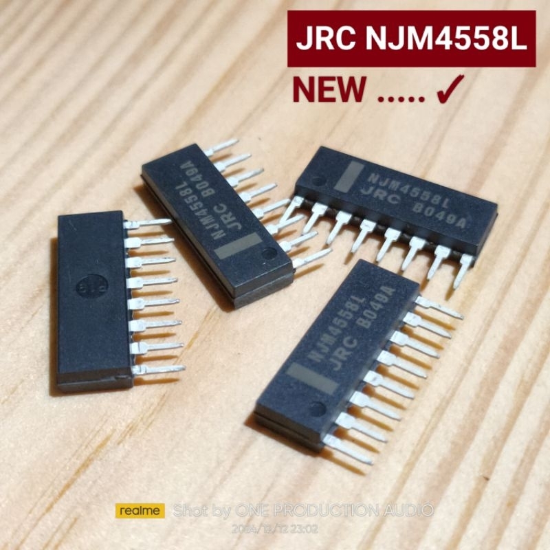 IC NJM4558L JRC4558L  KA4558S KA4558 KA 4558 SISIR 8 PIN