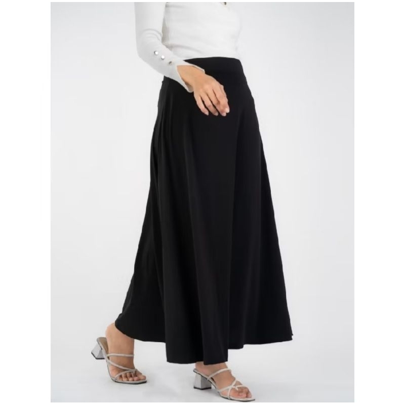 Rok Mayung Jersey Panjang - Rok Wanita Panjang Polos Jumbo