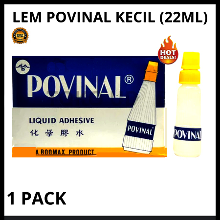 

Lem / Glue Kertas Cair Kecil Povinal 22ml Lem Kertas/ Lem Povinal Kecil/ LEM KERTAS / LEM CAIR / LEM BENING