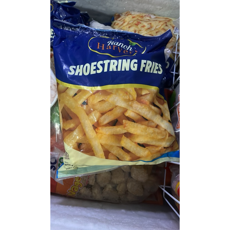 

kentang lurus atau shoestring harvest berat 1 kg el beryl frozen