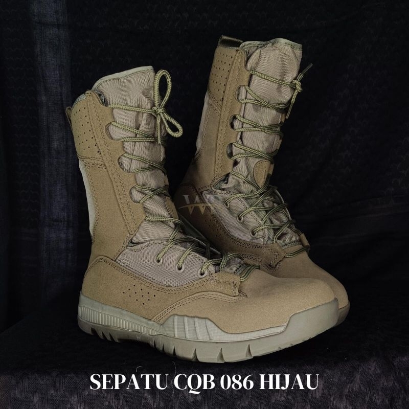 SEPATU PDL CQB HIJAU,  SEPATU CQB SWAT