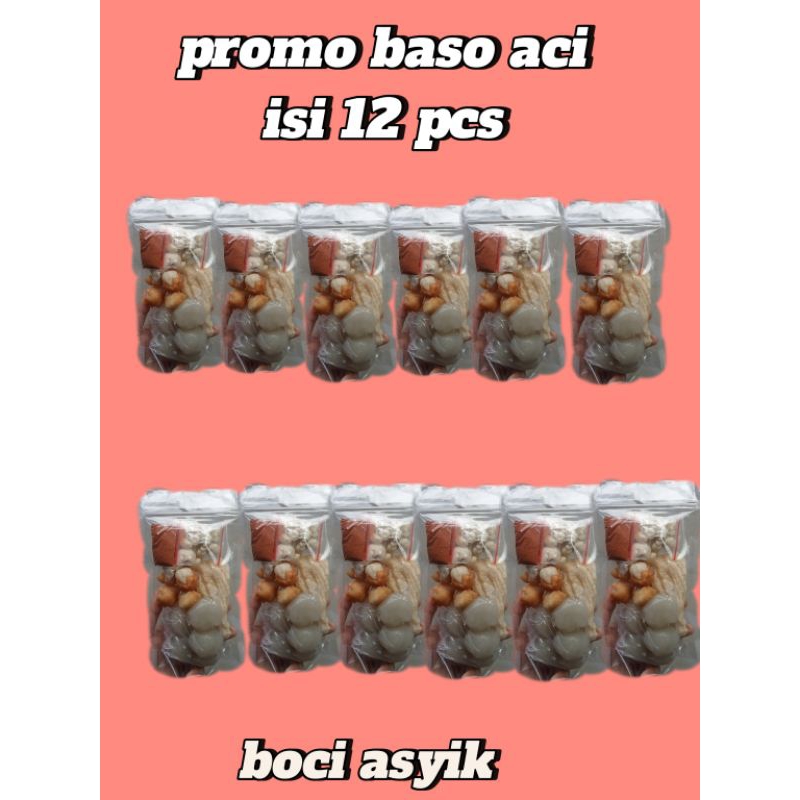 

PAKET HEMAT!!!! boci isi 12 pcs | boci asyik | paket promo