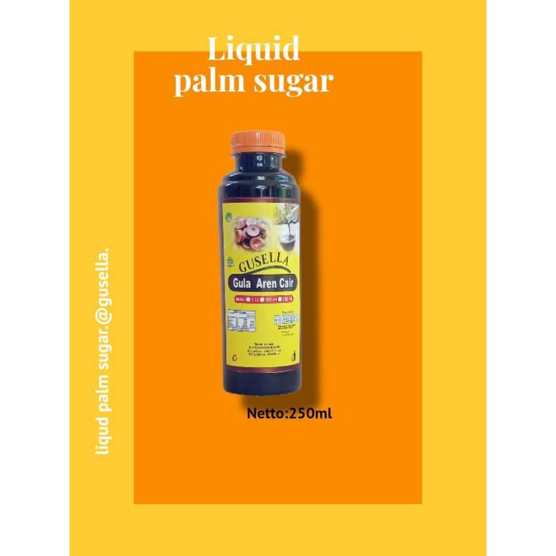 

Gula Aren Cair Original 100% Premium 250gr