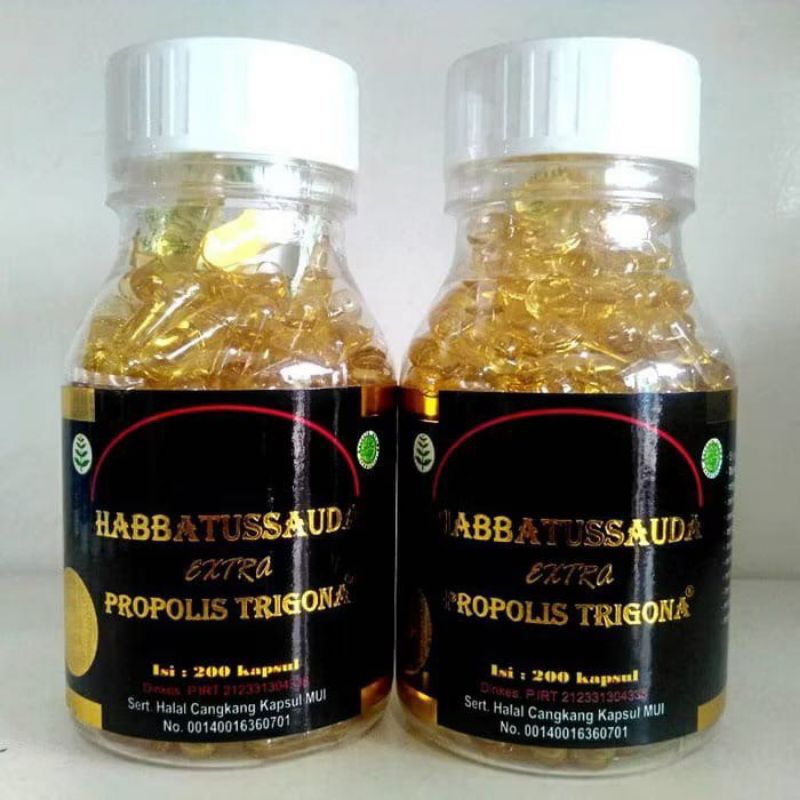 habatussauda trigona ekstra propolis / jintan hitam trigona propolis