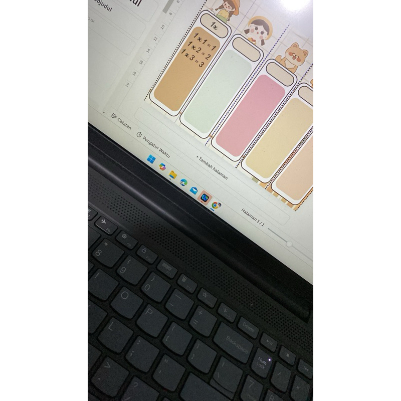 Tabel perkalian untuk anak.Bisadicetak