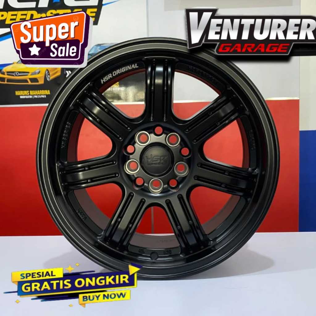 Velg mobil ertiga brv xenia 2024 carry grand max murah ring 16 velg hsr whell siak surabaya