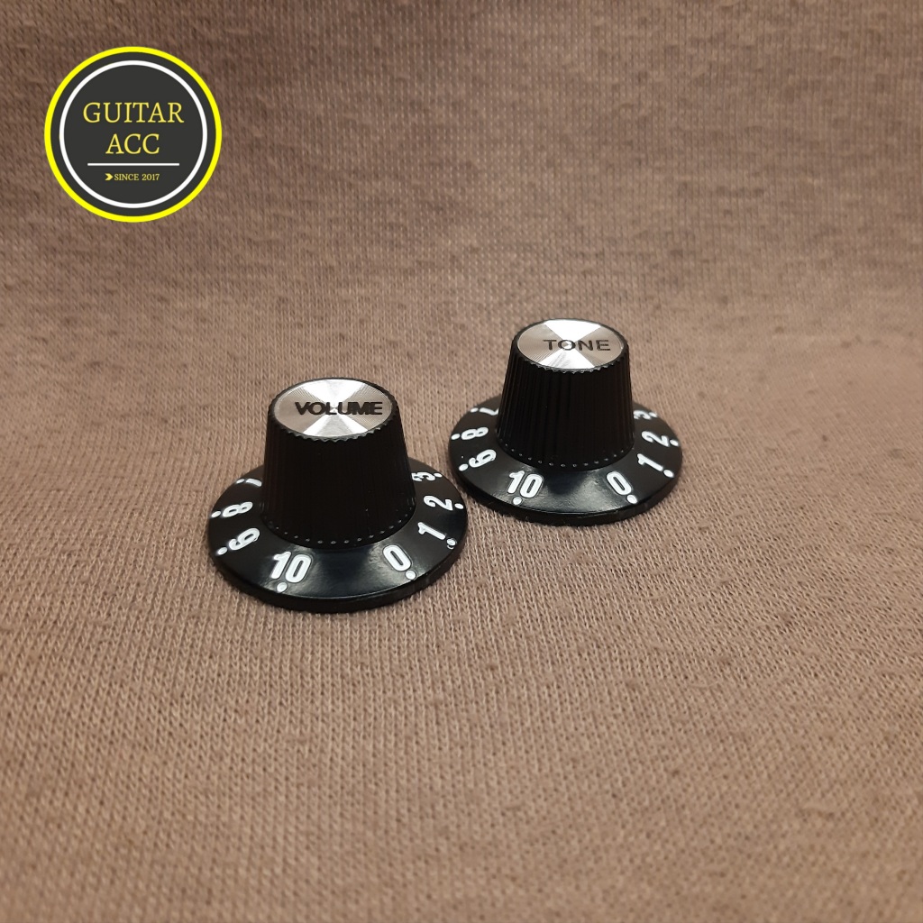 Knob gitar telecaster deluxe jazzmaster black