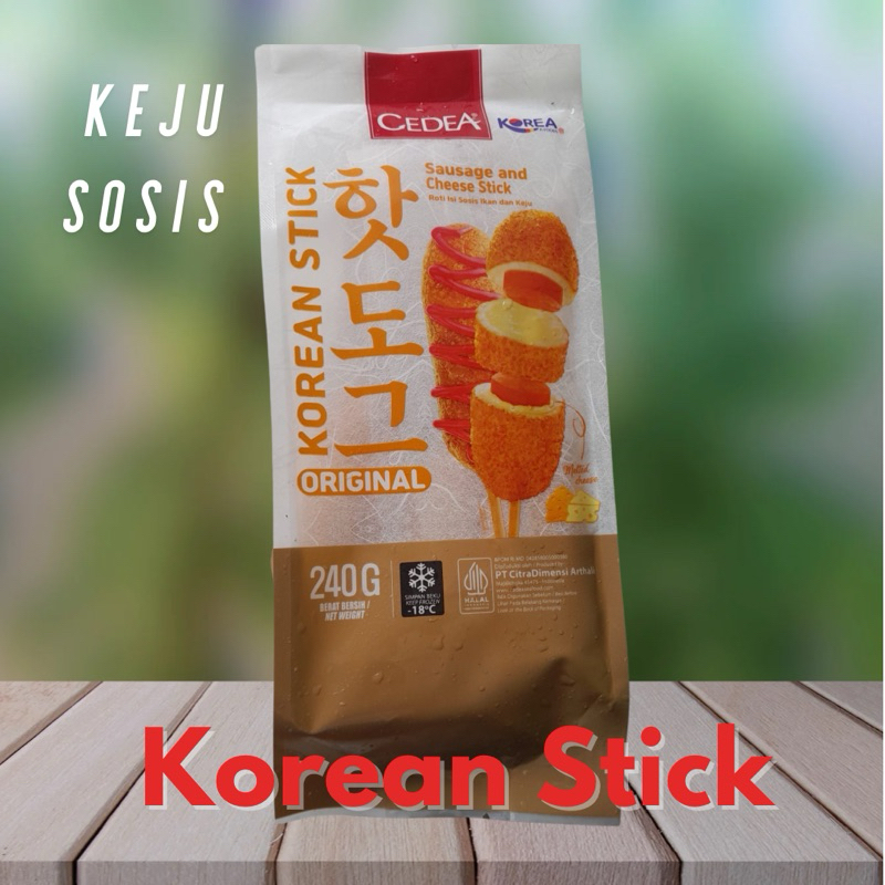 Cedea Korean Stick Original Corndog keju sosis cheese