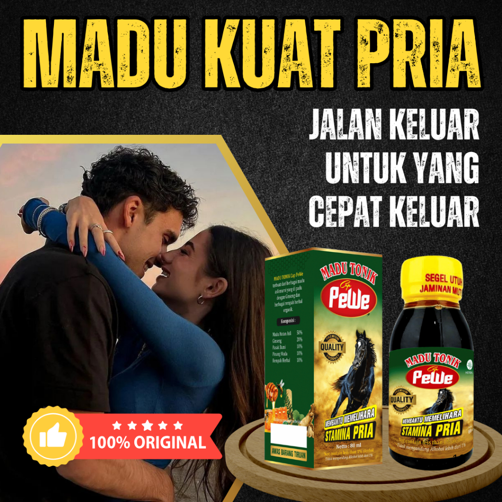 

MADU TONIK PEWE ASLI Madukuat Stamina Pria Perkasa Kuat Tahan Lama Solusi Untuk Yang Cepat Keluar