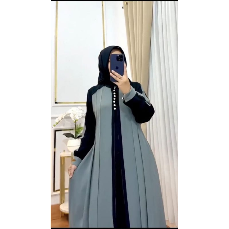 GAMIS AZAHRA GAMIS WANITA TERBARU GAMIS KEKINIAN GAMIS MASA KINI
